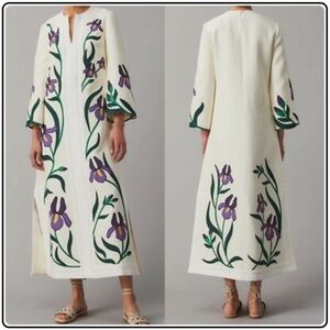 ISO: 
!!!in search of!!!
Floral Embroidered White Maxi Dress